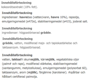 Innehållsförteckning